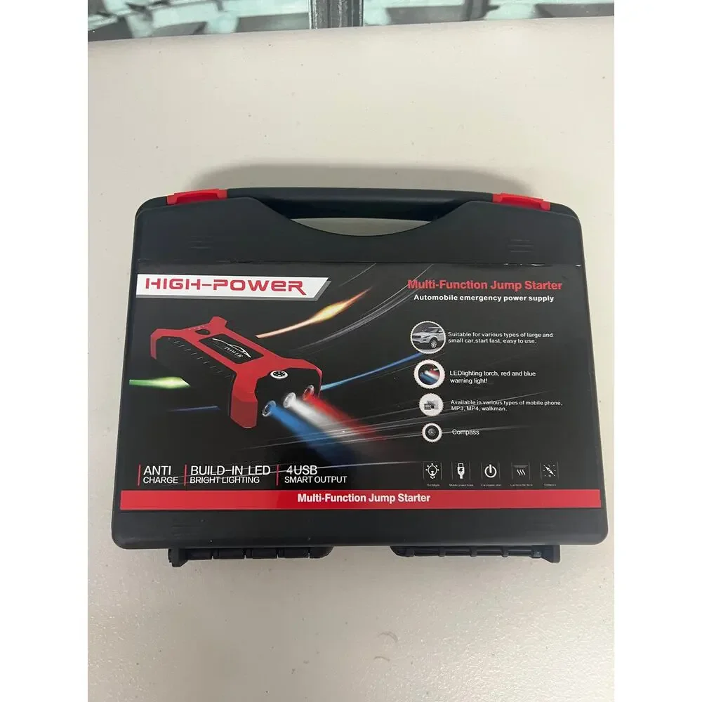 Multi-Function 12V Car Jump Starter with LED Light